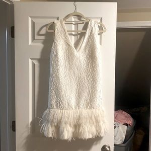 White bcbg mini dress